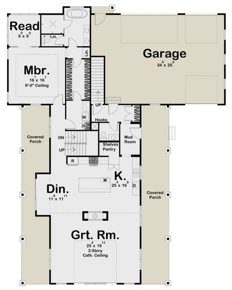 House Plan House Plan #24693 Drawing 1