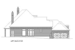 French Country House Plan #5445-00409 Elevation Photo