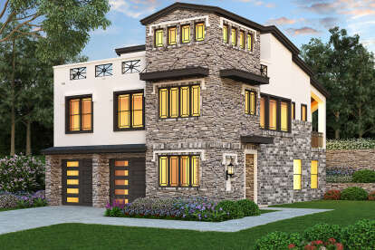 House Plan House Plan #24701 Front Elevation 