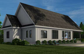 Modern Farmhouse House Plan #098-00324 Elevation Photo