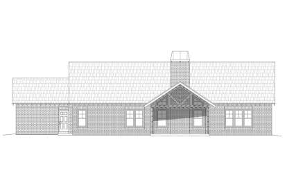 Craftsman House Plan #940-00245 Elevation Photo