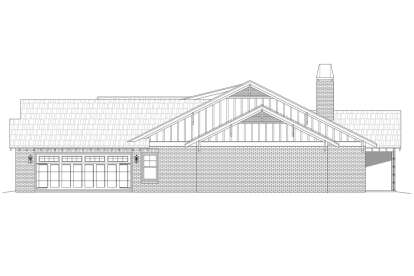 Craftsman House Plan #940-00245 Elevation Photo
