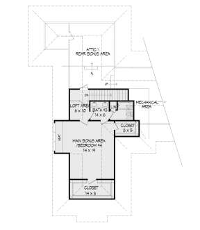 Second Floor for House Plan #940-00246
