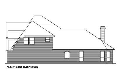 French Country House Plan #5445-00412 Elevation Photo
