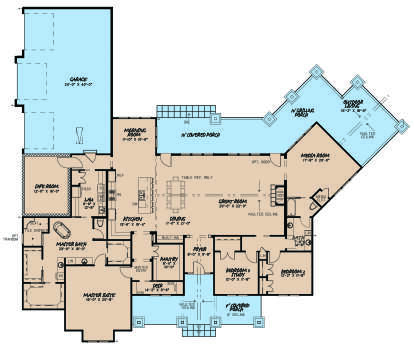 House Plan House Plan #24708 Drawing 1