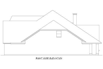 French Country House Plan #5445-00414 Elevation Photo