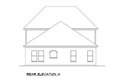 European House Plan #5445-00416 Elevation Photo