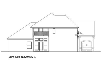 European House Plan #5445-00416 Elevation Photo