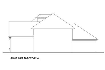 European House Plan #5445-00416 Elevation Photo
