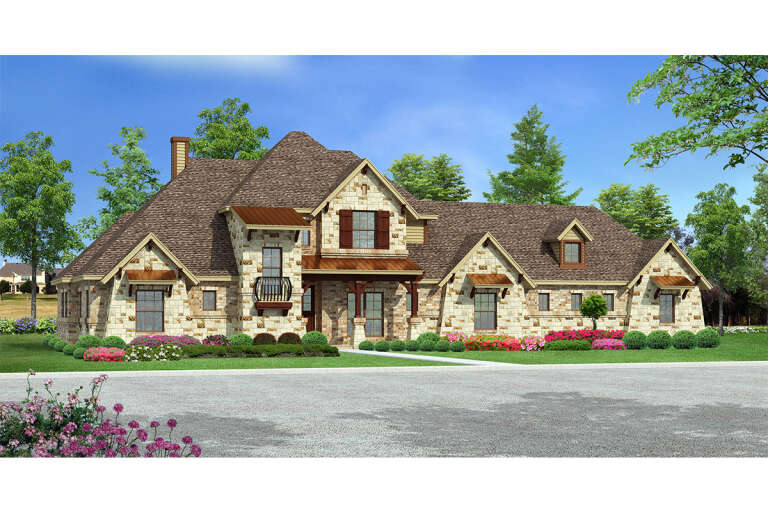 House Plan House Plan #24713 Front Elevation 
