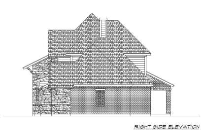 French Country House Plan #5445-00417 Elevation Photo