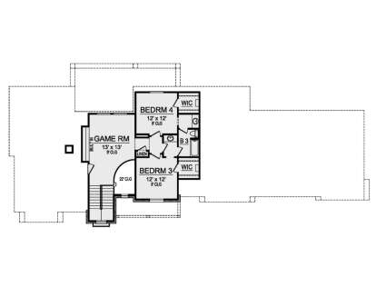Second Floor for House Plan #5445-00417