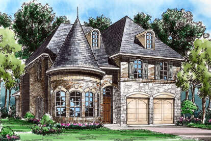 House Plan House Plan #24715 Front Elevation 