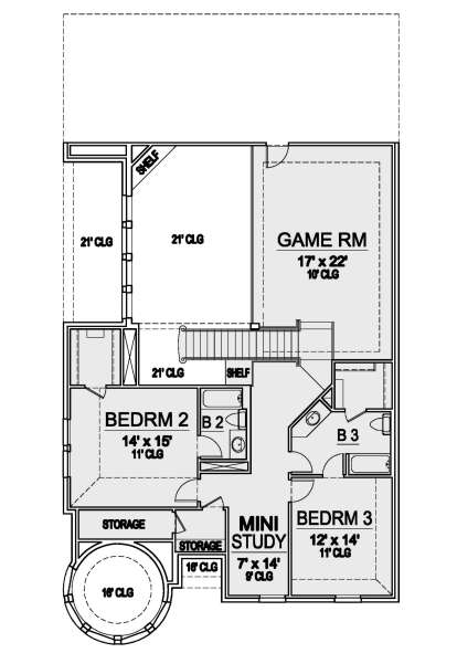 House Plan House Plan #24715 Drawing 2