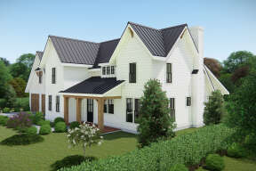 Modern Farmhouse House Plan #3571-00001 Elevation Photo