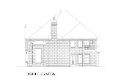 French Country House Plan #5445-00429 Elevation Photo