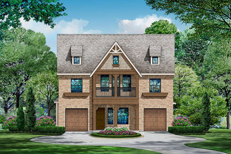 House Plan House Plan #24730 Front Elevation 