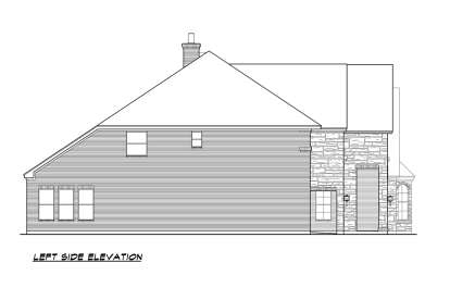 French Country House Plan #5445-00434 Elevation Photo