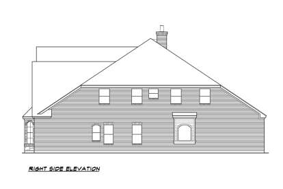 French Country House Plan #5445-00434 Elevation Photo