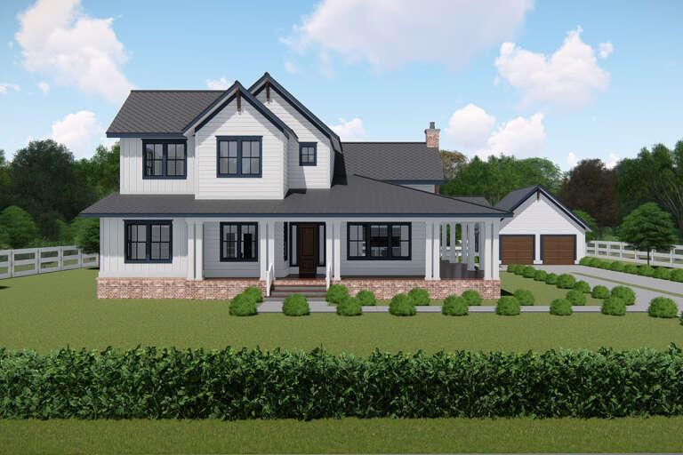 House Plan House Plan #24733 Front Elevation 