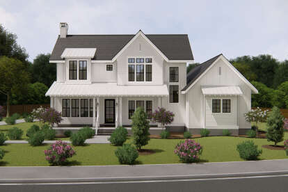 4 Bed, 3 Bath, 3328 Square Foot House Plan - #3571-00003