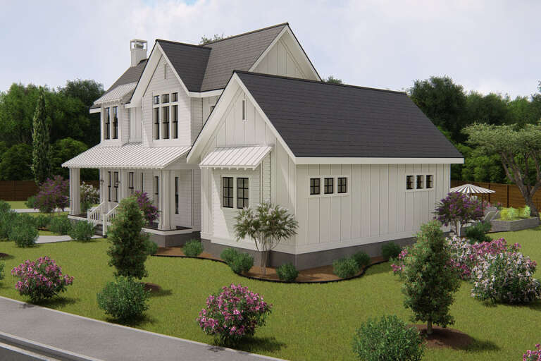 Modern Farmhouse House Plan #3571-00003 Elevation Photo