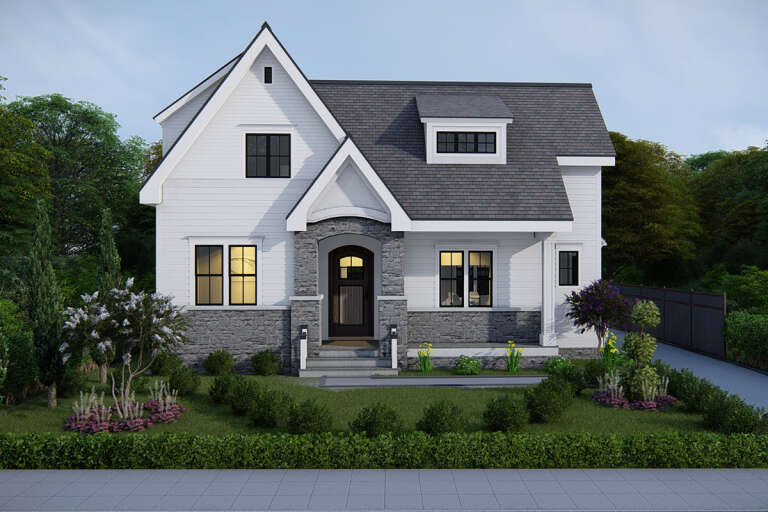 House Plan House Plan #24735 Front Elevation 