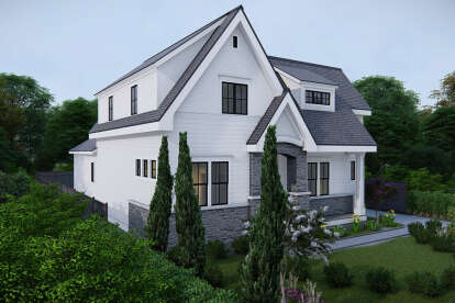 Traditional House Plan #3571-00004 Elevation Photo