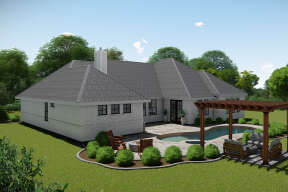 Modern Farmhouse House Plan #3571-00007 Elevation Photo