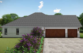 Modern Farmhouse House Plan #3571-00007 Elevation Photo