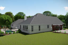Modern Farmhouse House Plan #3571-00007 Elevation Photo