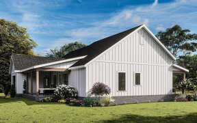 Modern Farmhouse House Plan #009-00294 Elevation Photo