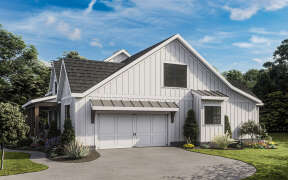 Modern Farmhouse House Plan #009-00294 Elevation Photo