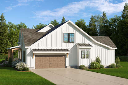 Modern Farmhouse House Plan #009-00294 Elevation Photo
