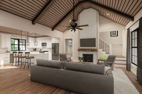 Modern Farmhouse House Plan #009-00294 Additional Photo