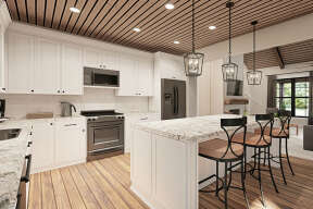 Modern Farmhouse House Plan #009-00294 Additional Photo