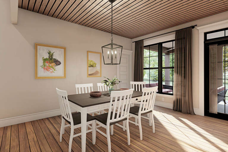 Modern Farmhouse House Plan #009-00294 Additional Photo