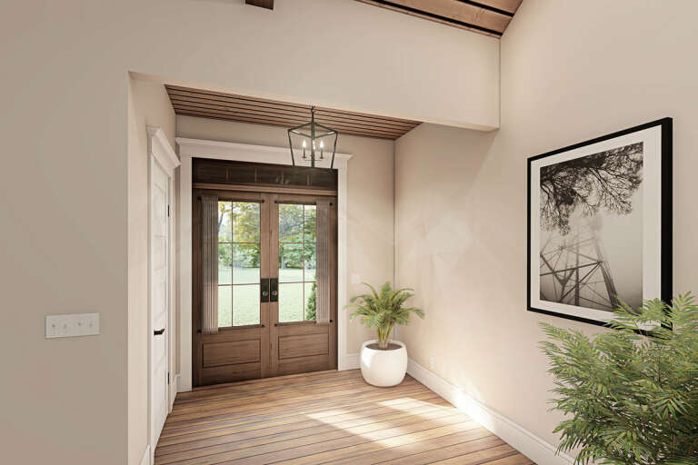 Modern Farmhouse House Plan #009-00294 Additional Photo
