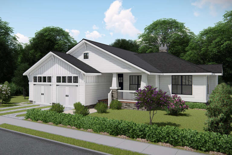 House Plan House Plan #24740 Front Elevation 