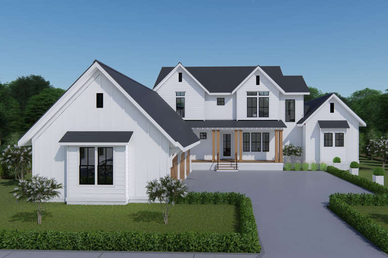 House Plan House Plan #24741 Front Elevation 