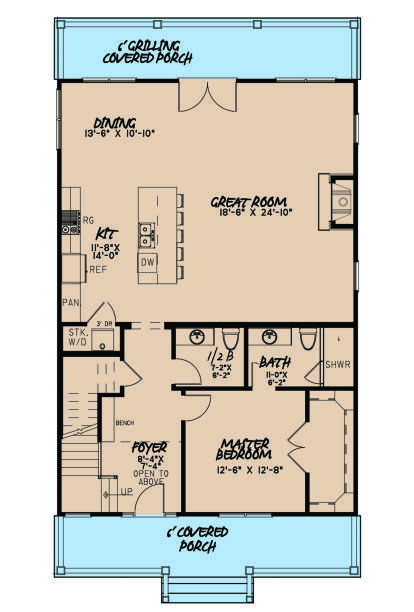 Main Floor for House Plan #8318-00167