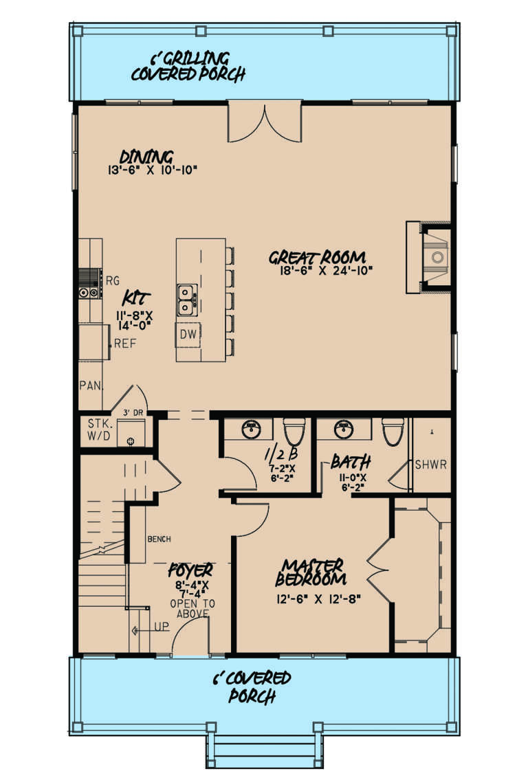 House Plan House Plan #24742 Drawing 1