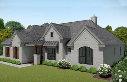 Country House Plan #3571-00010 Elevation Photo