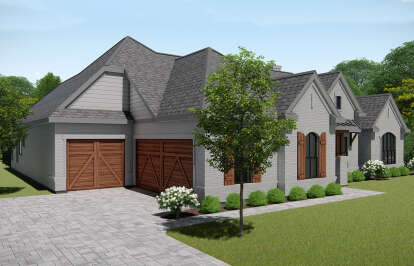 Country House Plan #3571-00010 Elevation Photo
