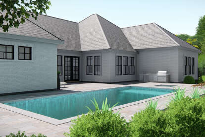 Country House Plan #3571-00010 Elevation Photo