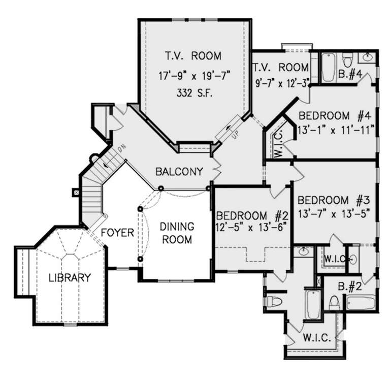 House Plan House Plan #24744 Drawing 2