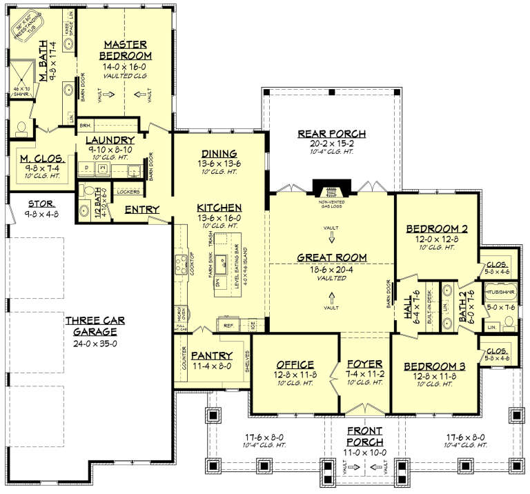 House Plan House Plan #24745 Drawing 1