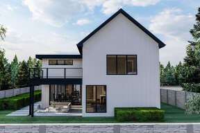 Modern House Plan #963-00441 Elevation Photo