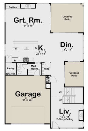 Main Floor for House Plan #963-00441