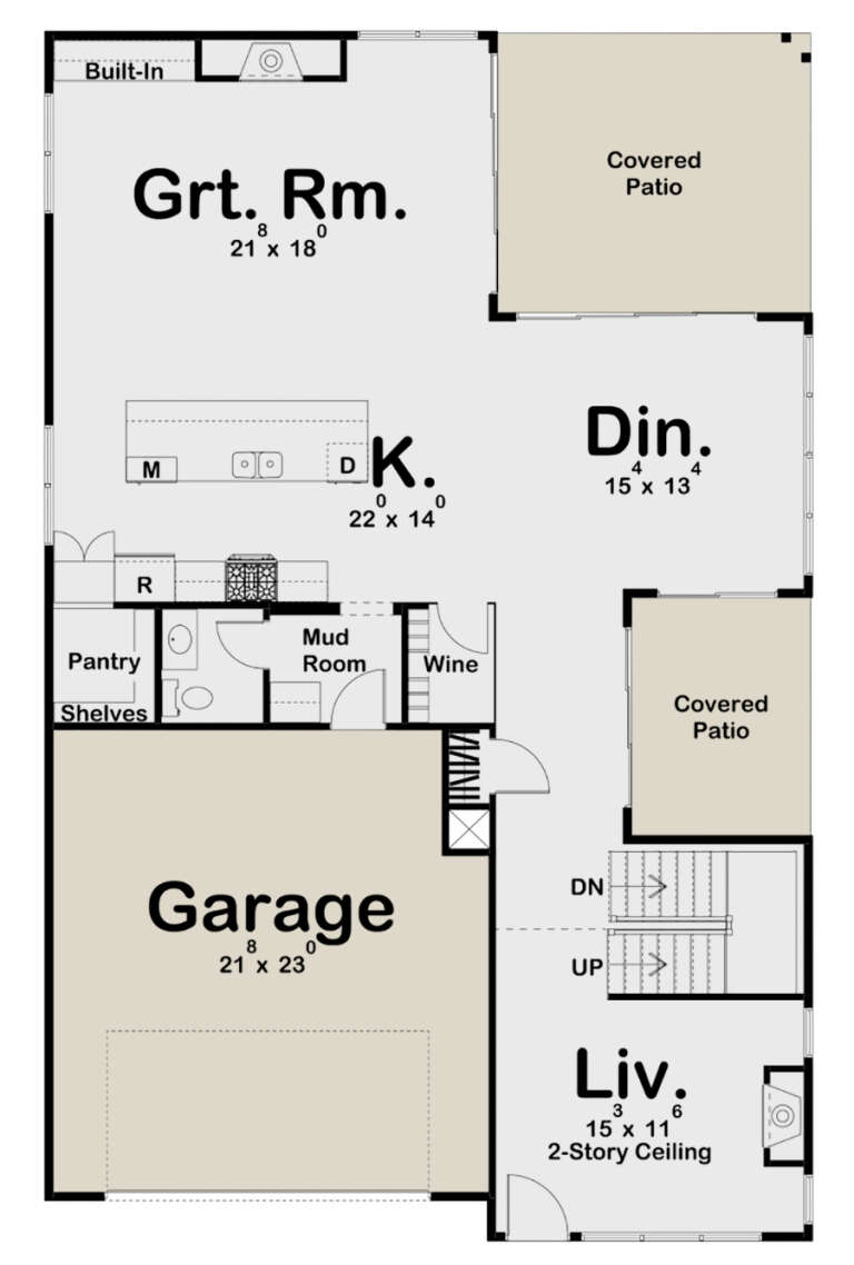 House Plan House Plan #24746 Drawing 1